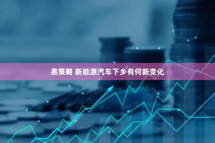 易策略 新能源汽车下乡有何新变化
