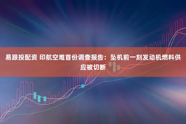 易跟投配资 印航空难首份调查报告：坠机前一刻发动机燃料供应被切断